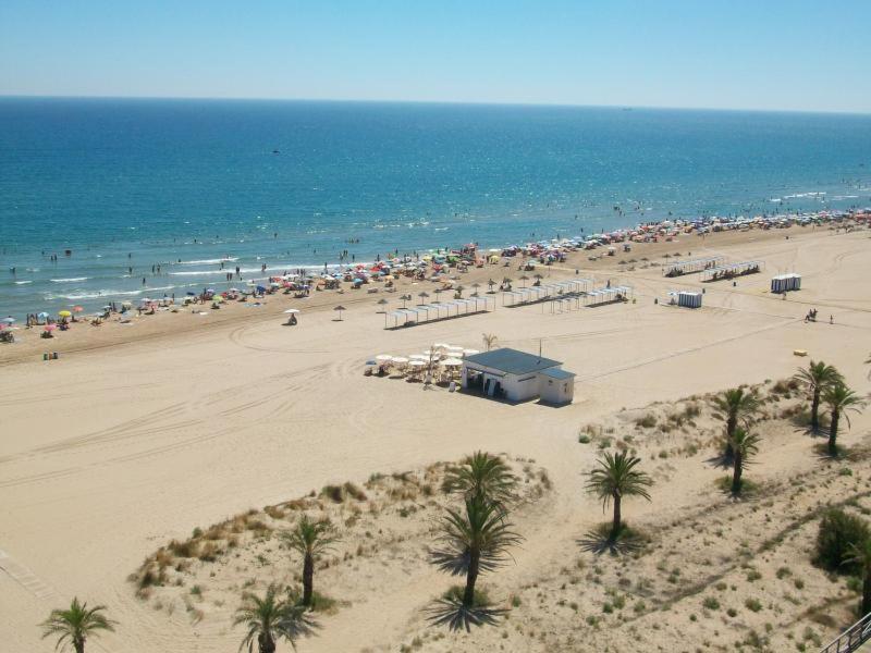 Con vistas al Mediterráneo Playa de Gandia Exterior foto